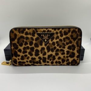 Authentic Prada Fur Wallet - Brand New